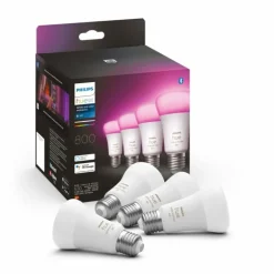 Luminaires Philips LED E27 6,5 Watt 2000 - 6500 Kelvin 570 Lumen Philips Hue White & Color Ambiance