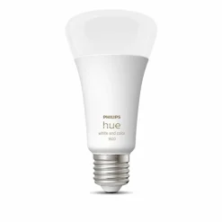 Luminaires Philips LED E27 15 Watt 2200 - 6500 Kelvin 1200 Lumen Philips Hue White & Color Ambiance