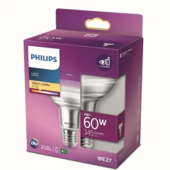Luminaires Philips LED E27 60 Watt 2700 Kelvin 345 Lumen Philips