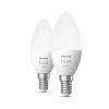 Luminaires Philips LED E14 5,5 Watt 2700 Kelvin 470 Lumen Philips Hue White