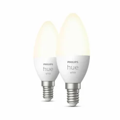 Luminaires Philips LED E14 5,5 Watt 2700 Kelvin 470 Lumen Philips Hue White