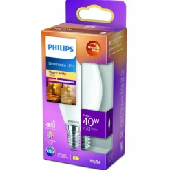 Luminaires Philips LED E14 3,4 Watt 2700 Kelvin 475 Lumen Philips