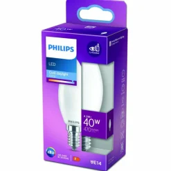 Luminaires Philips LED E14 4,3 Watt 6500 Kelvin 470 Lumen Philips