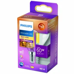 Luminaires Philips LED E14 5,9 Watt 2200-2700 Kelvin 810 Lumen Philips