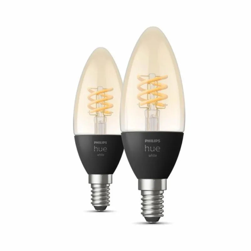 Luminaires Philips LED E14 4,5 Watt 2100 Kelvin 300 Lumen Philips Hue White