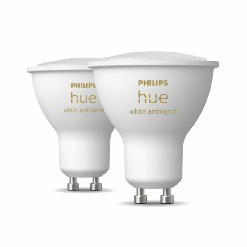 Luminaires Philips LED GU10 4,3 Watt 2000 - 6500 Kelvin 250 Lumen Philips Hue White Ambiance