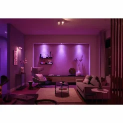 Luminaires Philips LED GU10 4,3 Watt 2000 - 6500 Kelvin 230 Lumen Philips Hue White & Color Ambiance