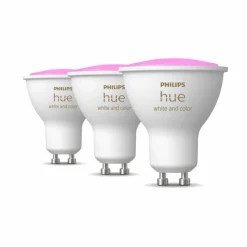 Luminaires Philips LED GU10 5 Watt 2000 - 6500 Kelvin 230 Lumen Philips Hue White & Color Ambiance