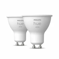 Luminaires Philips LED GU10 5,2 Watt 2700 Kelvin 400 Lumen Philips Hue White