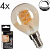 Lampes Vintages & Rétros-hofstein LED LED Ambre, 1 lumière