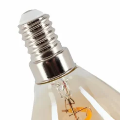 Lampes Vintages & Rétros-hofstein LED LED Ambre, 1 lumière