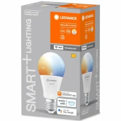 Luminaires Ledvance LEDVANCE SMART+ WiFi LED E27 9,5 watt 2700-6500 kelvin 1055 lumen