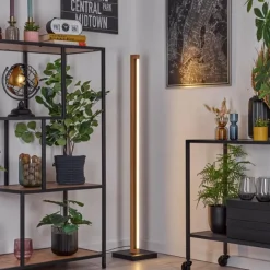 hofstein Lemene Lampadaire LED Écru, Noir, 1 lumière