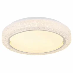 Luminaires Globo Lighting Liami Plafonnier LED Blanc, 1 lumière* Éclairage Led