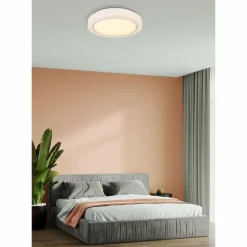 Luminaires Globo Lighting Liami Plafonnier LED Blanc, 1 lumière* Éclairage Led