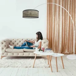 Luminaires Steinhauer Light Lampadaire Blanc, 1 lumière* Lampadaires Et Lampes Sur Pied