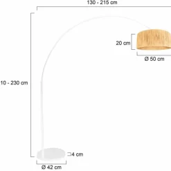 Luminaires Steinhauer Light Lampadaire Blanc, 1 lumière* Lampadaires Et Lampes Sur Pied