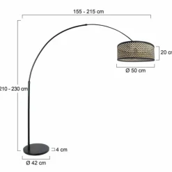 Luminaires Steinhauer Light Lampadaire Noir, 1 lumière* Lampadaires Et Lampes Sur Pied