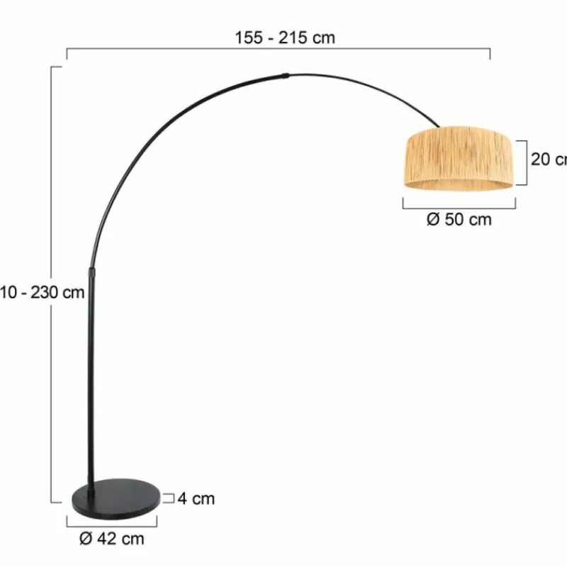Luminaires Steinhauer Light Lampadaire Noir, 1 lumière* Lampadaires Et Lampes Sur Pied