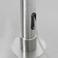 Lampes En Tissu-Luminaires Steinhauer Light Lampadaire Acier brossé, 1 lumière