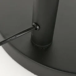 Lampes En Tissu-Luminaires Steinhauer Light Lampadaire Noir, 3 lumières