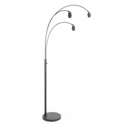 Luminaires Steinhauer Light Lampadaire Noir, 3 lumières* Lampadaires Et Lampes Sur Pied