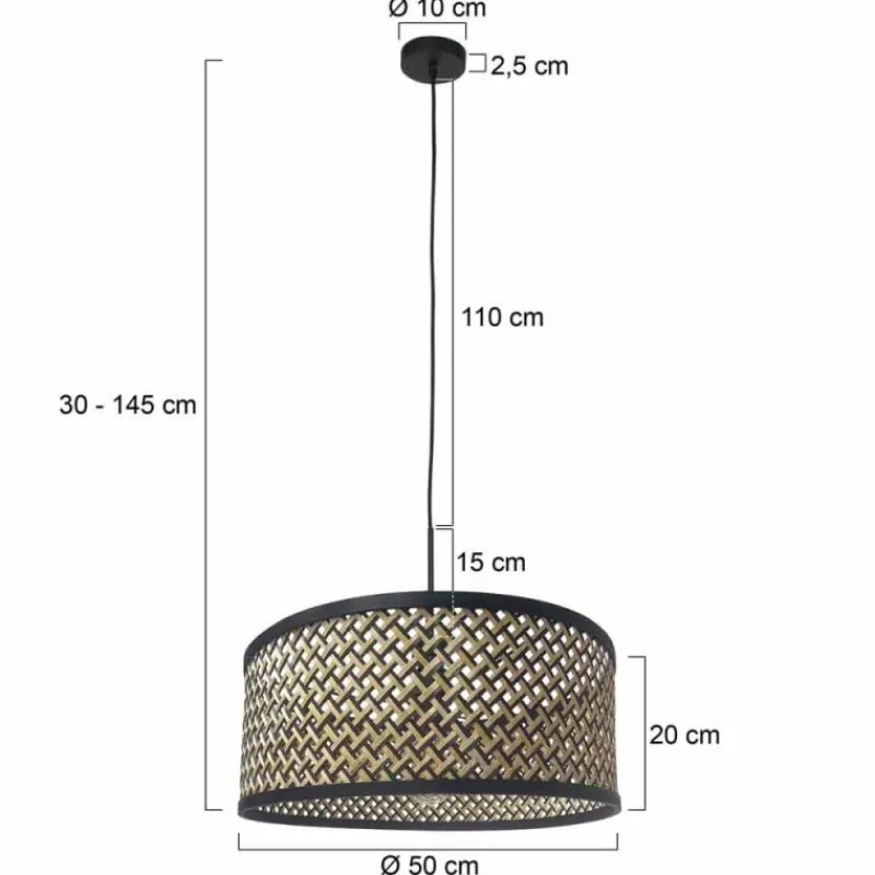 Luminaires Steinhauer Light Suspension Noir, 1 lumière* Suspensions