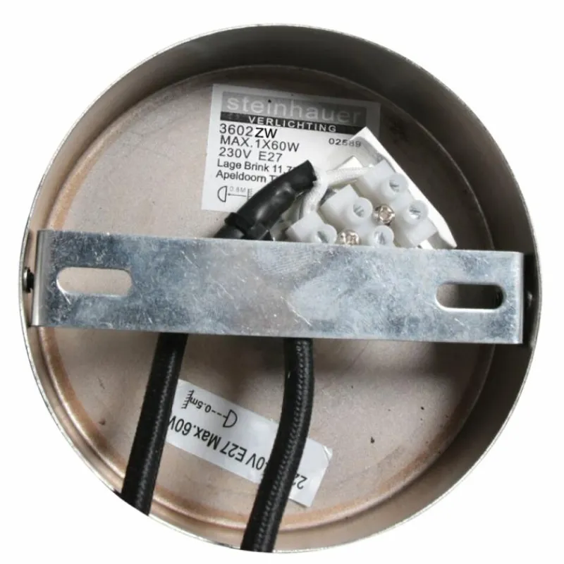 Luminaires Steinhauer Light Suspension Noir, 1 lumière* Suspensions