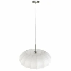 Lampes En Tissu-Luminaires Steinhauer Light Suspension Acier brossé, 1 lumière