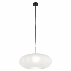 Lampes En Tissu-Luminaires Steinhauer Light Suspension Noir, 1 lumière