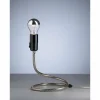 Lampe Design-Luminaires Tecnolumen Lightworm Tecnolumen Lampe à poser Nickel mat, 1 lumière