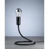 Lampe Design-Luminaires Tecnolumen Lightworm Tecnolumen Lampe à poser Noir, 1 lumière