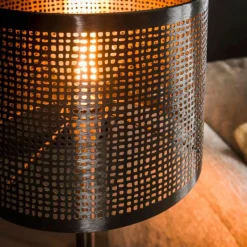 hofstein Lilleballe Lampadaire Crème, Gris, 1 lumière* Lampadaires Et Lampes Sur Pied