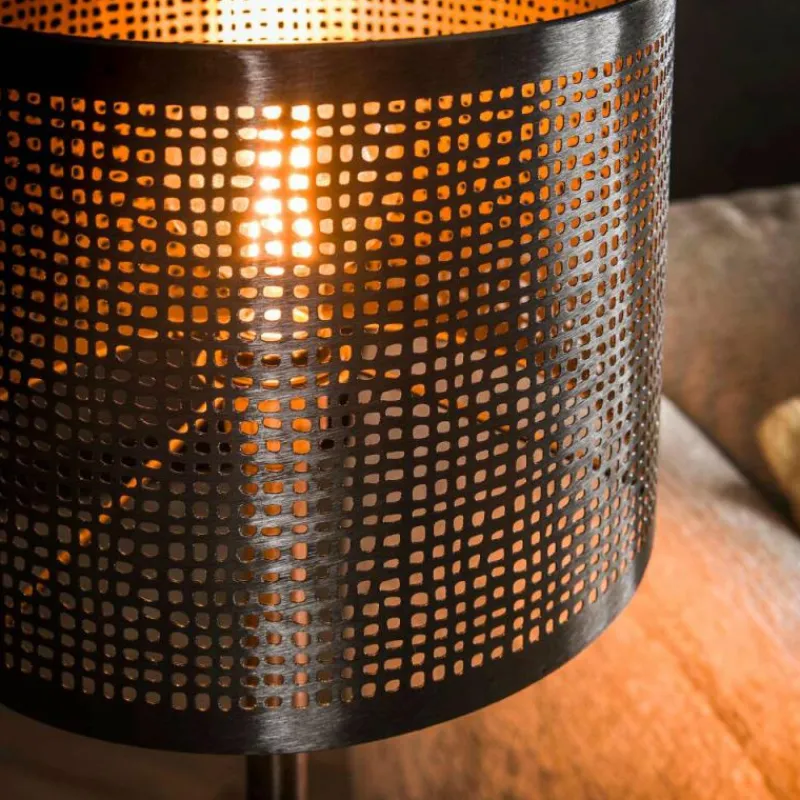 hofstein Lilleballe Lampadaire Crème, Gris, 1 lumière* Lampadaires Et Lampes Sur Pied