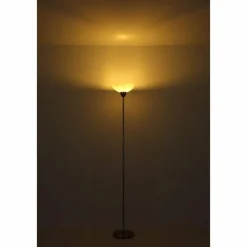 Luminaires Globo Lighting Lima Lampadaire Nickel mat, 1 lumière