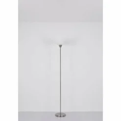 Luminaires Globo Lighting Lima Lampadaire Nickel mat, 1 lumière