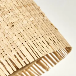 hofstein Lindberg Plafonnier Chrome, Écru, 2 lumières