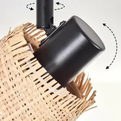 Luminaires Scandinaves-hofstein Lindberg Plafonnier Noir, 3 lumières