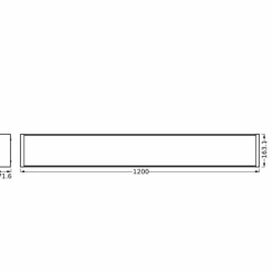 Luminaires Ledvance LINE Applique murale / Plafonnier LED Blanc, 1 lumière, Télécommandes* Éclairage Led