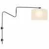 Lampes En Tissu-Luminaires Steinhauer Linstrøm Applique murale Noir, 1 lumière