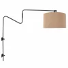 Lampes En Tissu-Luminaires Steinhauer Linstrøm Applique murale Noir, 1 lumière