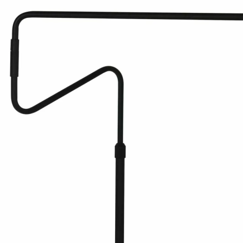 Lampes En Tissu-Luminaires Steinhauer Linstrøm Lampadaire Noir, 1 lumière