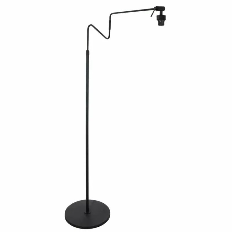Lampes En Tissu-Luminaires Steinhauer Linstrøm Lampadaire Noir, 1 lumière