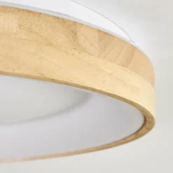 Luminaires Scandinaves-hofstein Lockeby Plafonnier LED Écru, Blanc, 1 lumière
