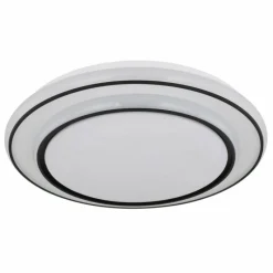 Luminaires Globo Lighting Logan Plafonnier LED Blanc, 1 lumière* Éclairage Led