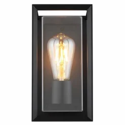 Luminaires Globo Lighting Logana Luminaire extérieur Noir, 1 lumière