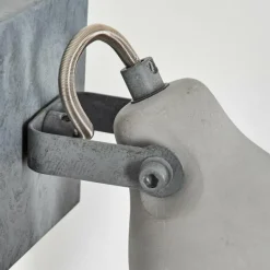 hofstein Lomma Applique murale, Spot mural Acier brossé, 1 lumière