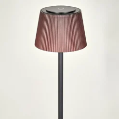 Luminaires Scandinaves-hofstein Longchamps Lampadaire LED Noir, 1 lumière