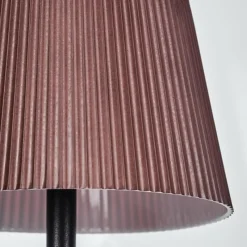 Luminaires Scandinaves-hofstein Longchamps Lampe de table d'extérieur, Lampe à poser LED Brun, Noir, 1 lumière