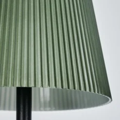Luminaires Scandinaves-hofstein Longchamps Lampe de table d'extérieur, Lampe à poser LED Brun, Vert, 1 lumière